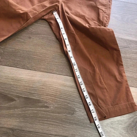 Talbots Petite Signature Brown Mid Rise Capris Size 8P Womens - Picture 4 of 10